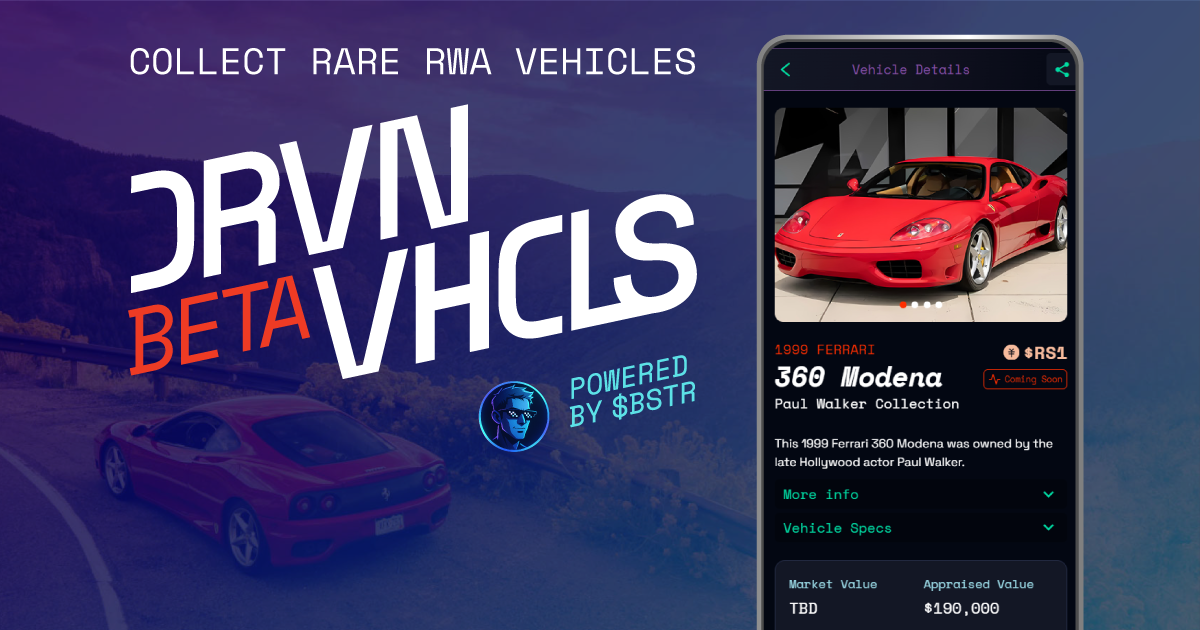 DRVN VHCLS - Farcaster Mini Apps